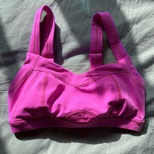 Lululemon Pink Sports Bra size 4